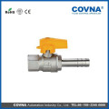 male/hose connector with aluminium handle lpg gas valve